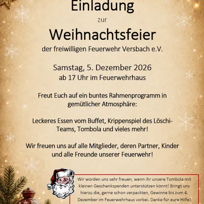 Weihnachtsfeier